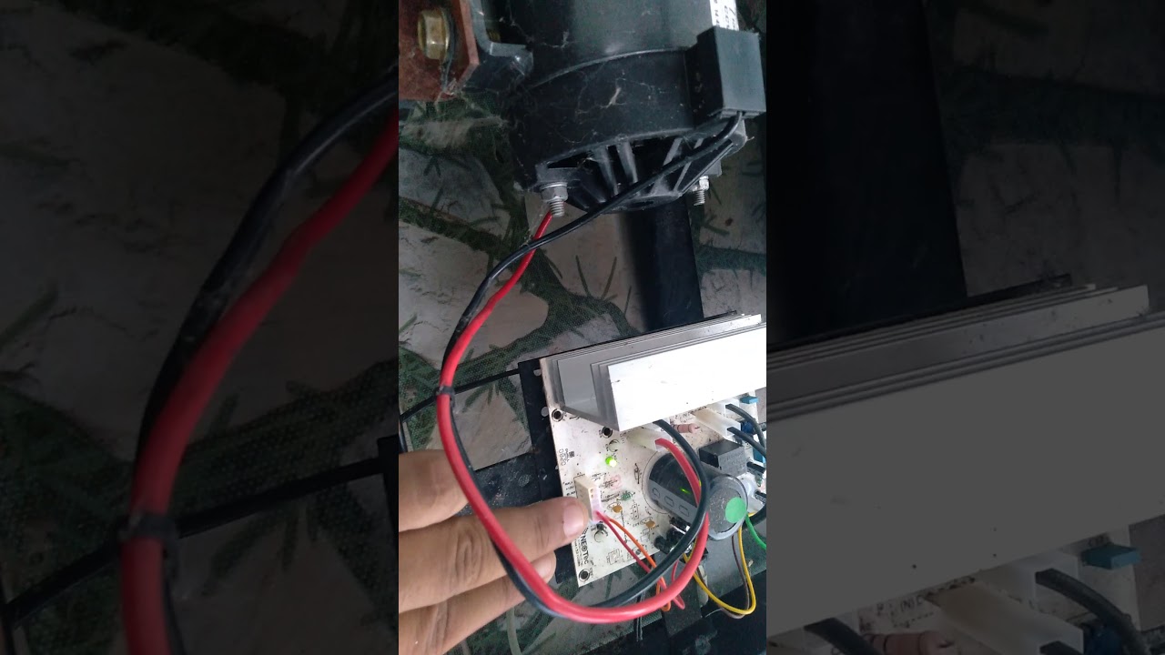 esteira polimet nao liga e led vermelho piscando .resolvido !