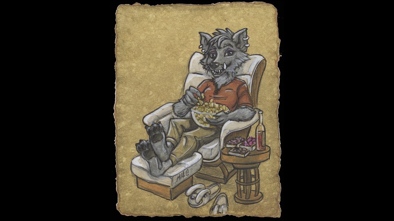 Drawing Liska at 17x