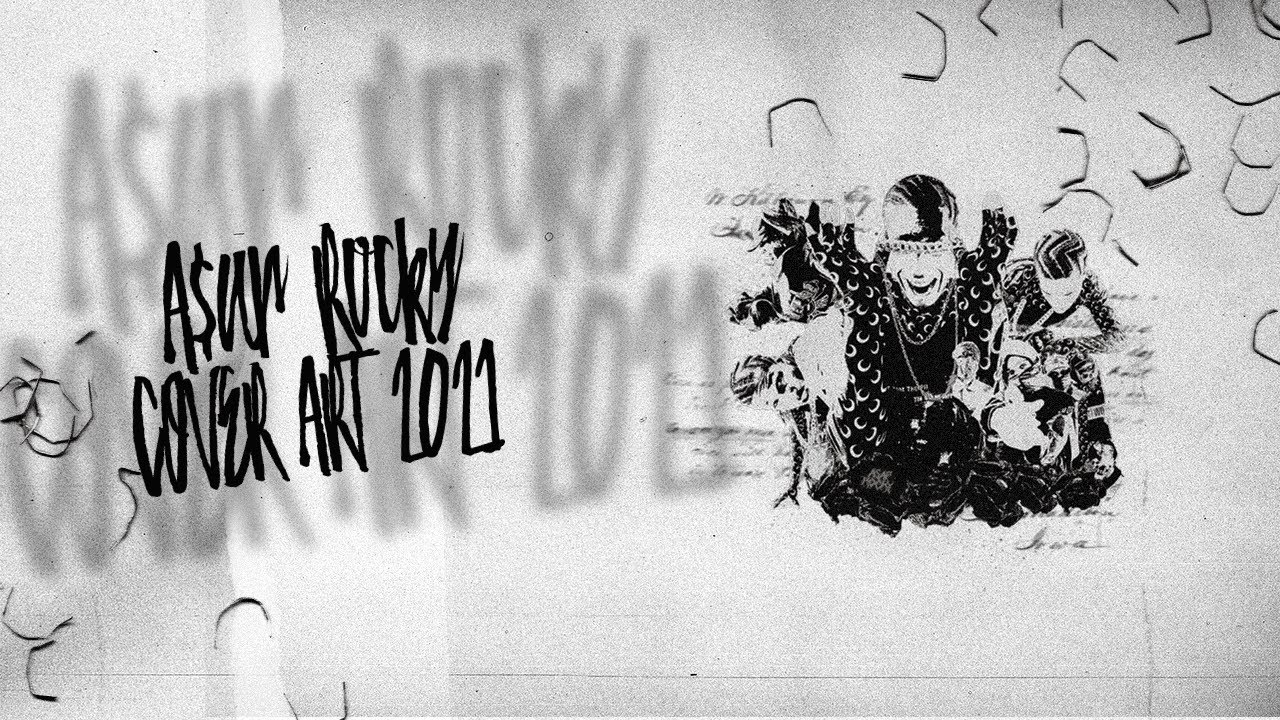 Asap Rocky / Album Cover Art Design: Photoshop Tutorial 2021