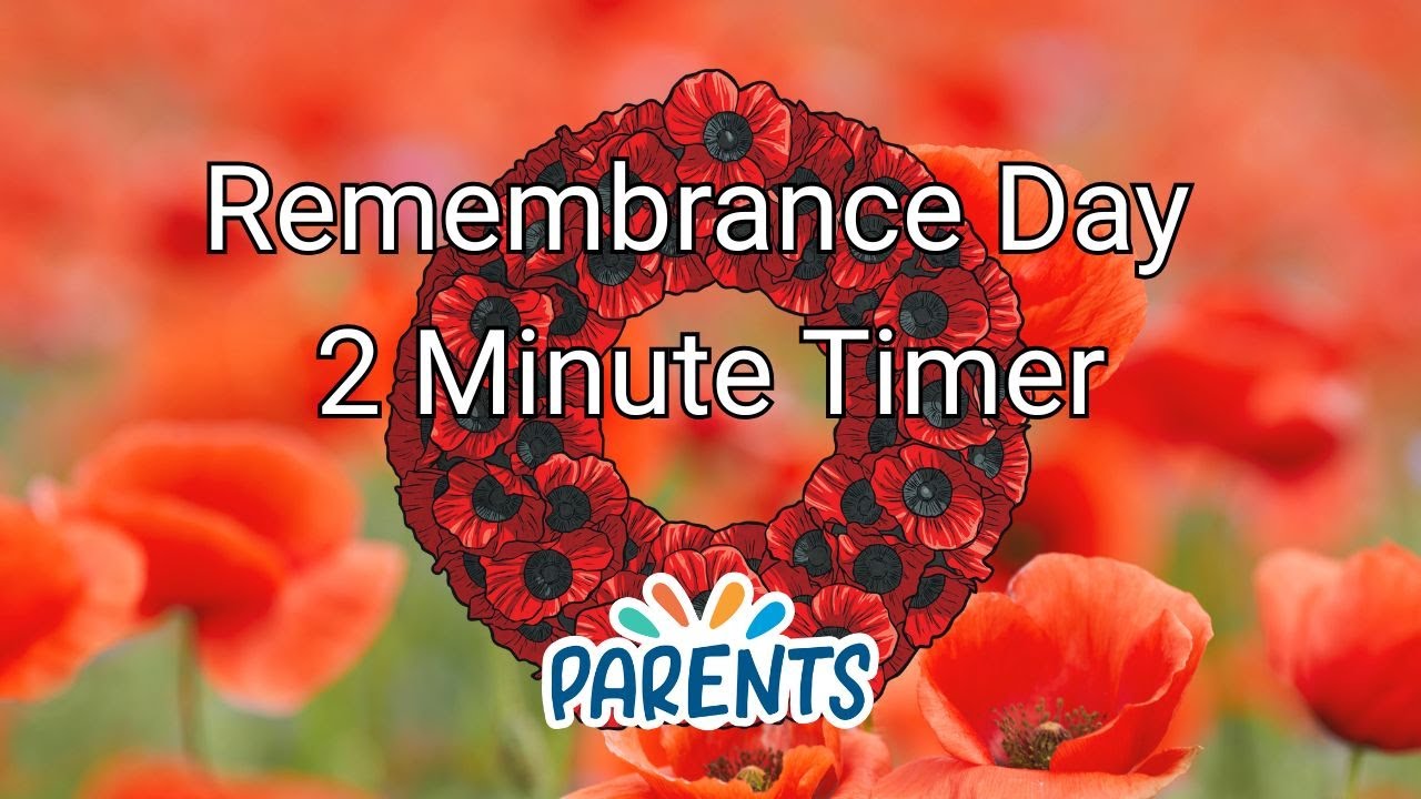 🎖️ Remembrance Day | 2 Minute Silence Timer | Moment of Reflection 🌺