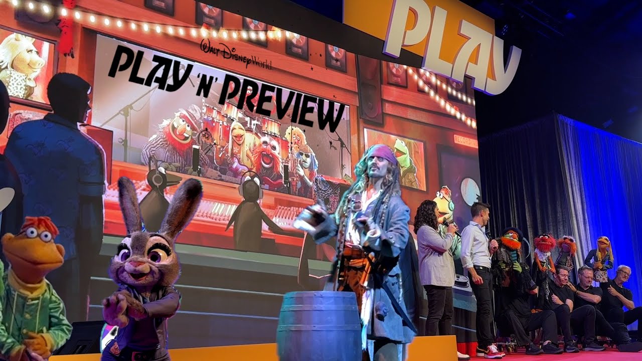 Walt Disney World Play 'n' Preview —  FULL PRESENTATION - Muppets, Zootopia, Big Thunder, and More!