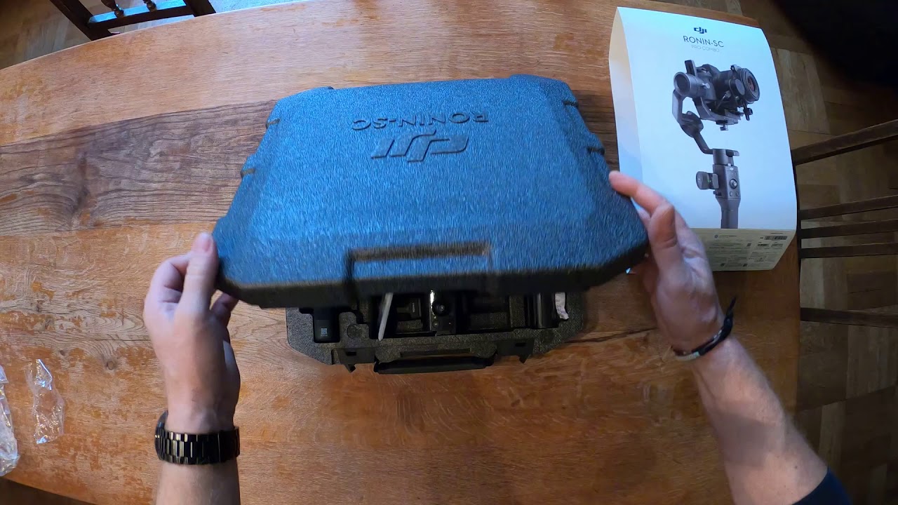 Unboxing DJI Ronin SC Pro Combo