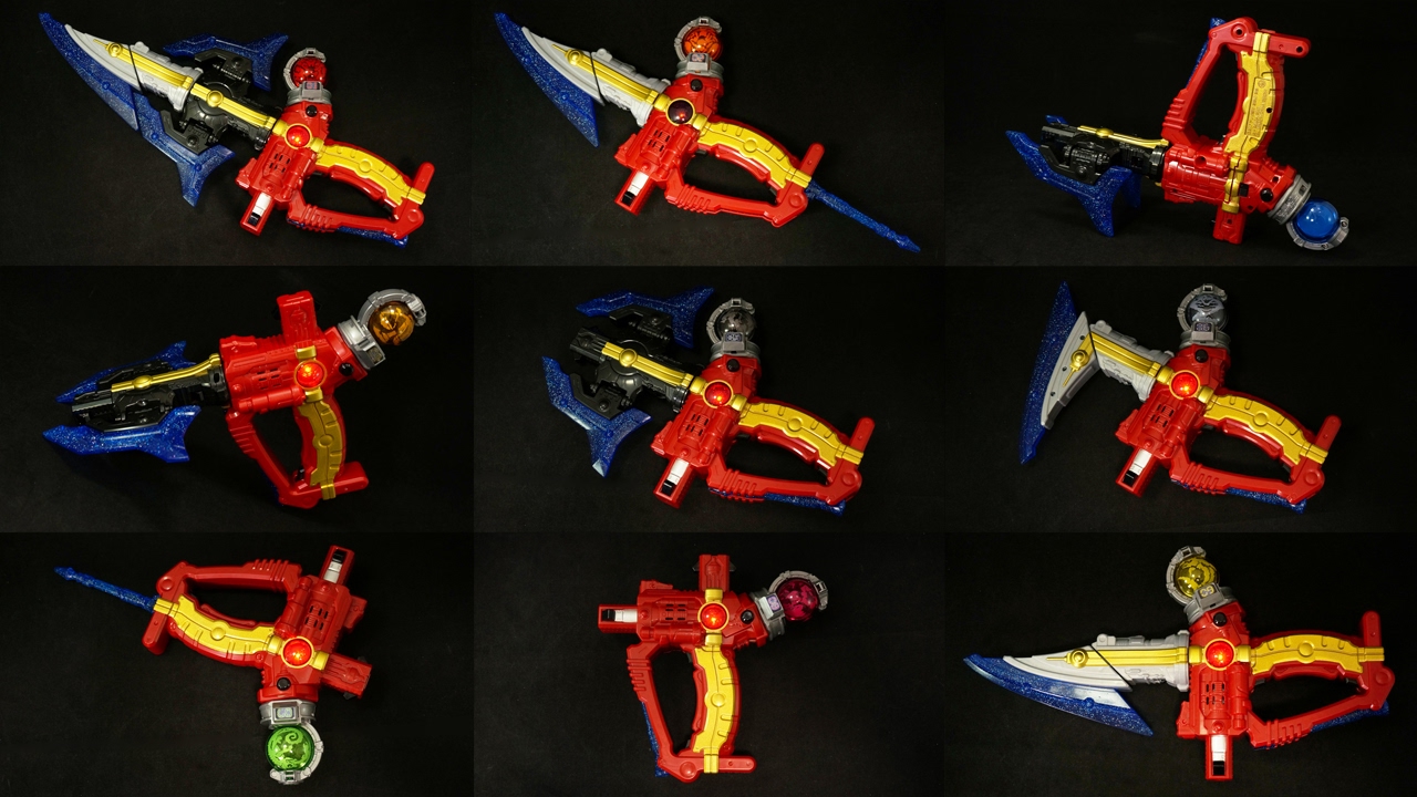 宇宙戦隊キュウレンジャー 9段変形 DXキューザウェポン Uchu Sentai Kyu Ranger DX Kyu The Weapon