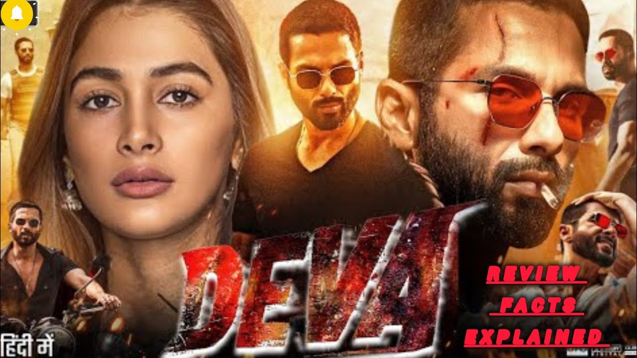 Deva  movie review story breakdown & facts | Shahid Kapoor | Pooja Hegde | Pavali Gulati