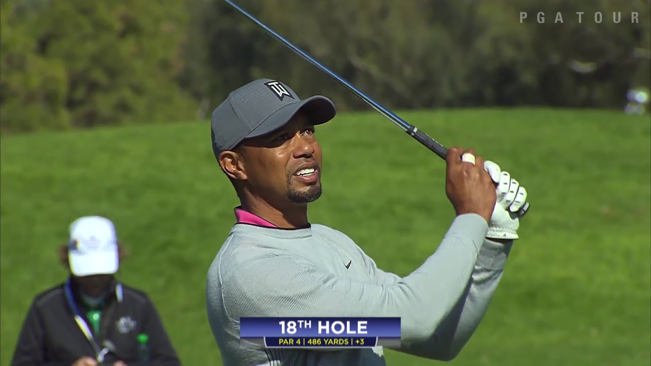 All 72 shots of Tiger Woods’ second round at 2017 Farmers