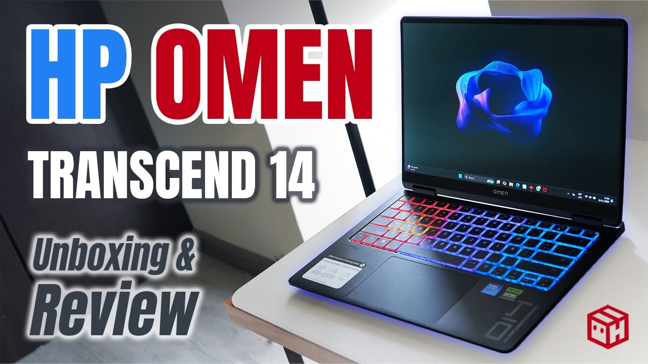 HP Omen Transcend 14 | Review | Potencia a todas partes