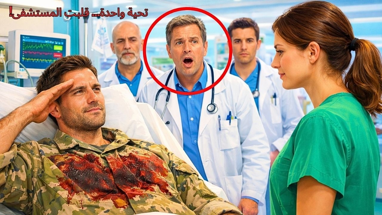 ضحكوا على “الممرضة الجديدة”… لكن تحية قائد القوات الخاصة قلبت كل شيء