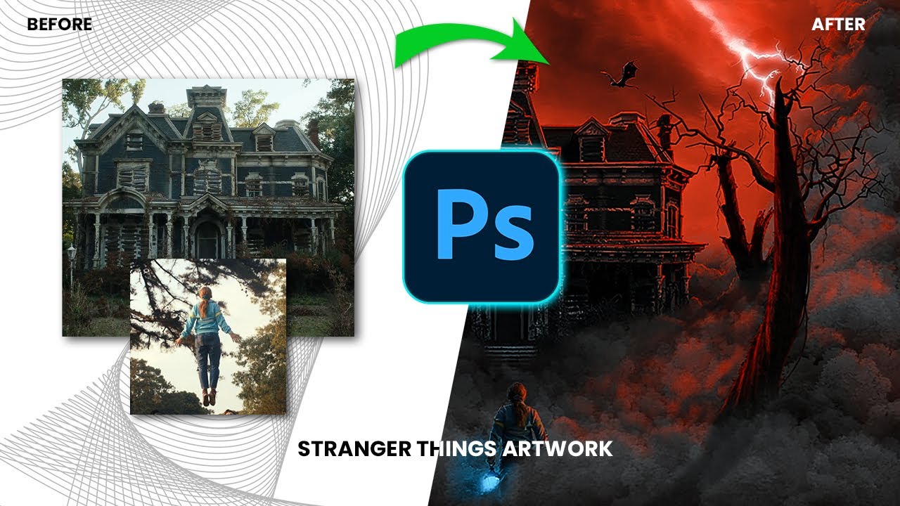 Nightmare Artwork | Stranger Things | Photoshop |
