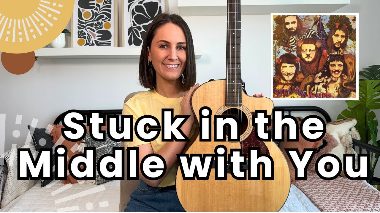 Stuck In The Middle With You Guitar Lesson Stealers Wheels Guitar Tutorial