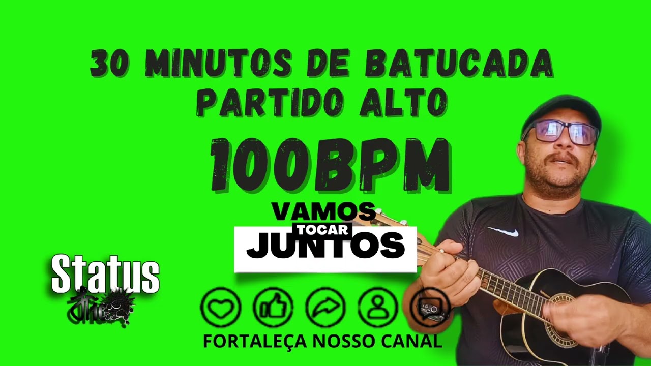 BATUCADA SAMBA PARTIDO ALTO LOOP 100BPM 
