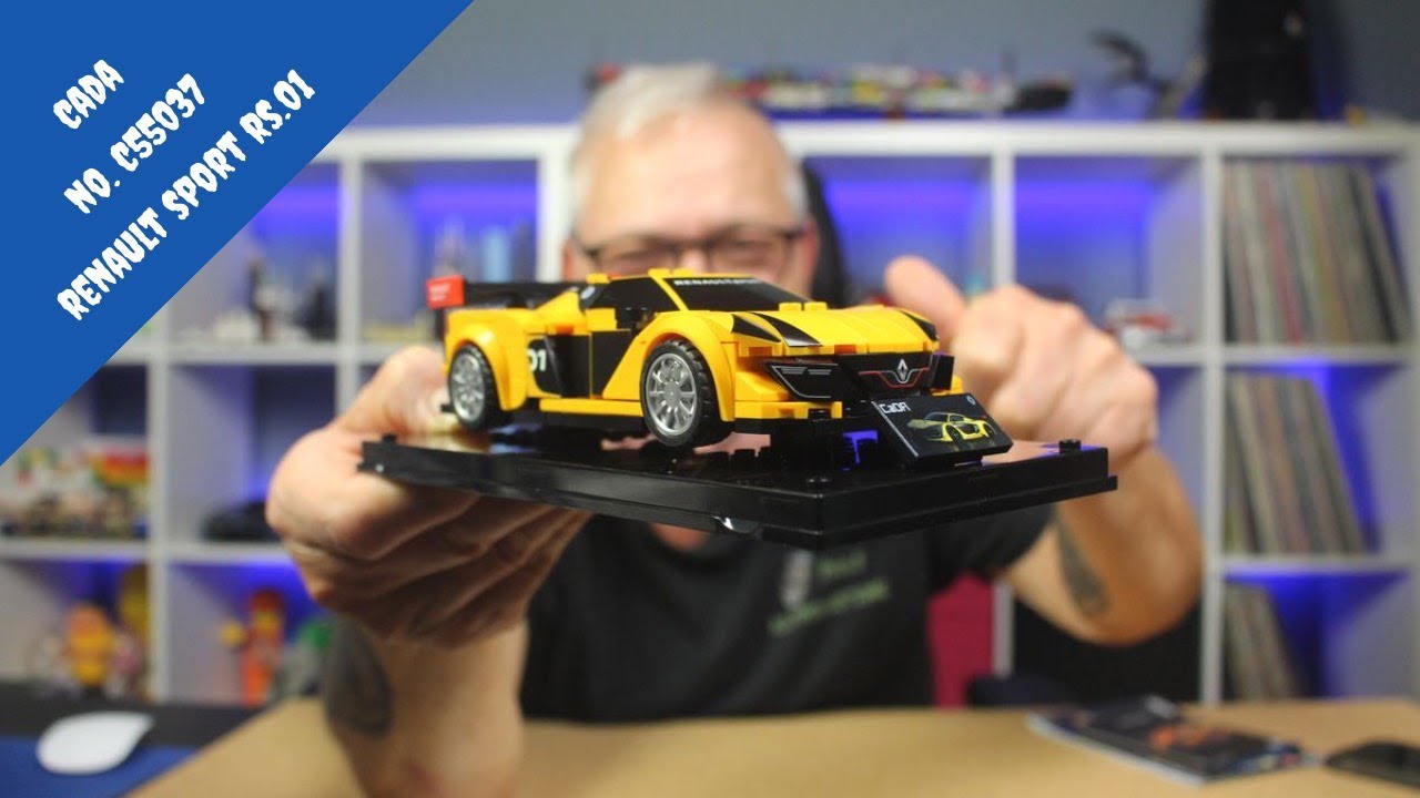 Mould King sollte sich mal ein Beispiel an Cada nehmen - Es geht doch mit den Drucken bei 1:24 Autos