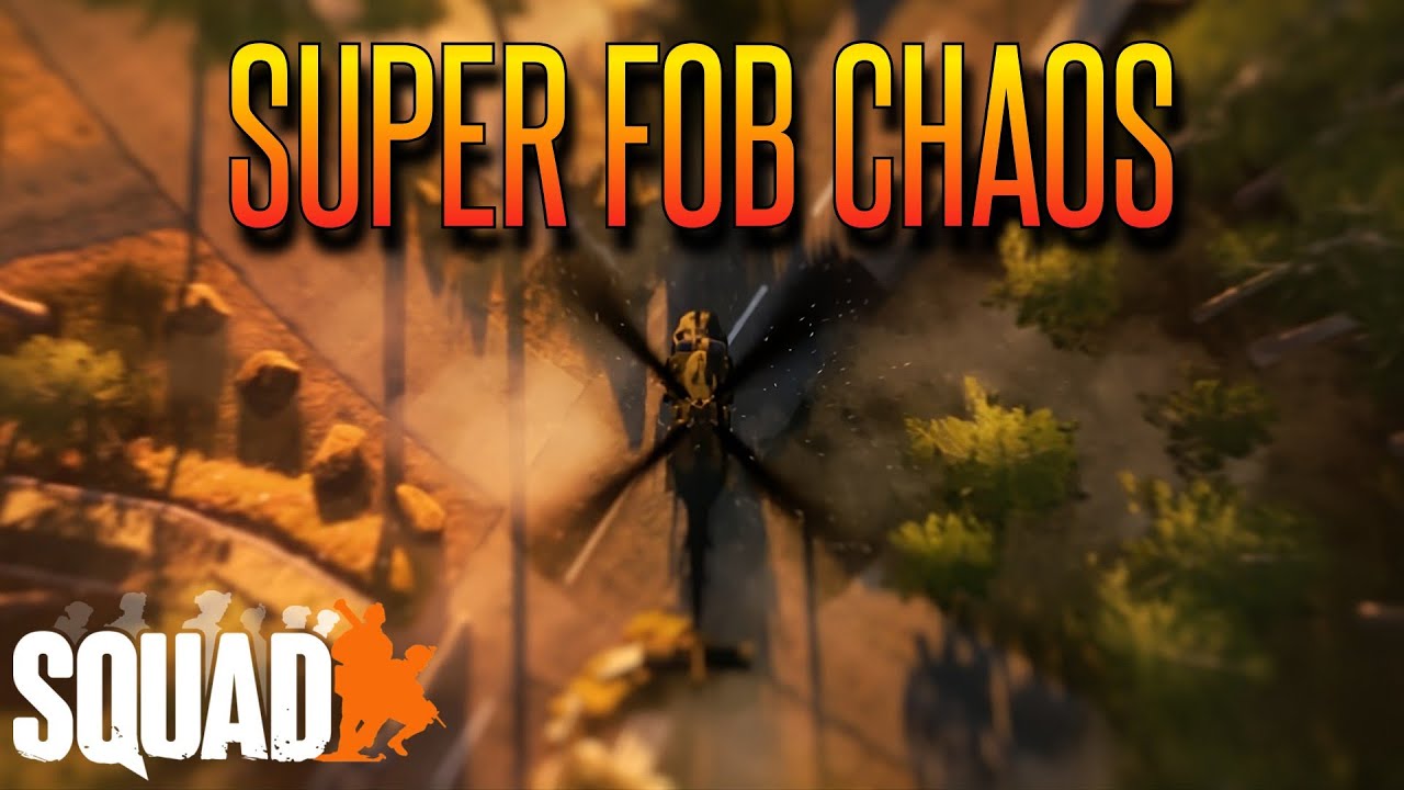 Flying Into Super FOB Friday Chaos | SQUAD UE5 |