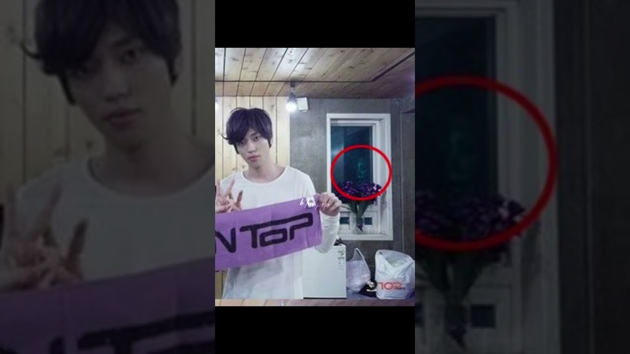 scariest thing found in kpop photos!#shorts #kpop #scary 💀😱