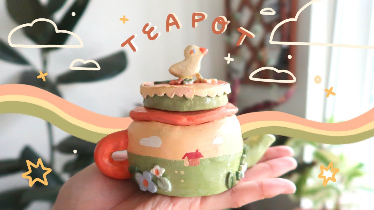 ✧ How I Made this Clay Teapot + Chit Chat with Me!