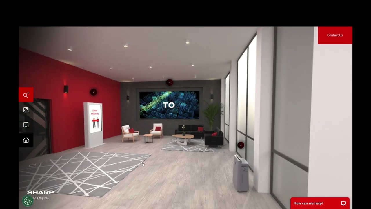 MARTECH3D - Sharp Electronics 3D Virtual Showroom