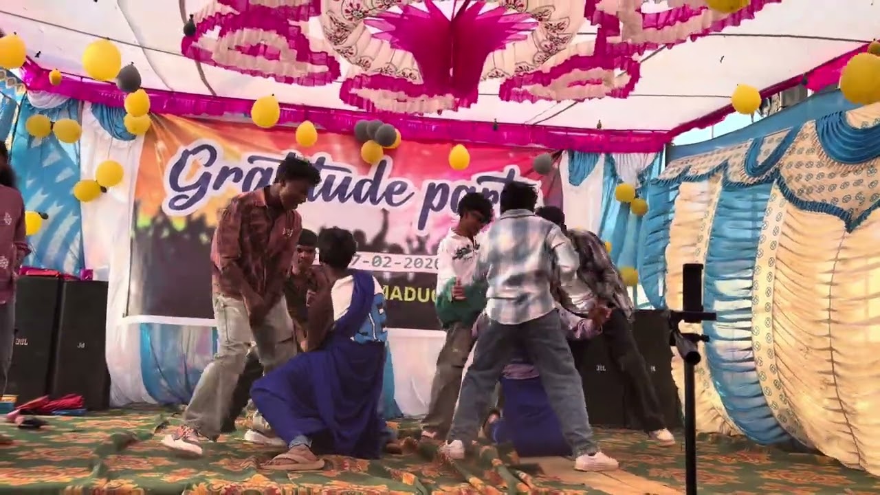 EMRS G MADUGULA #farewell #gratitude #10th #party #boys #dance #girls