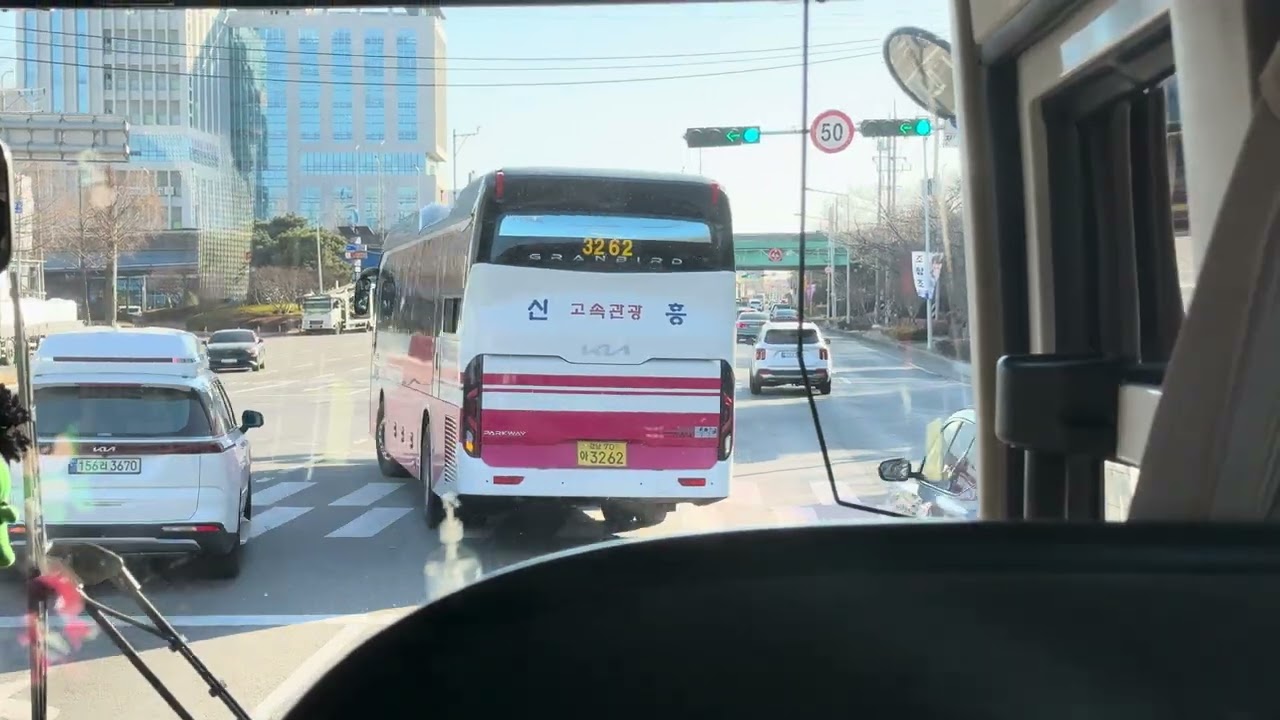 부산서부 → 광주 버스주행영상 l Busan → GwangJu Road Video l Korea 4K drive 60 fps