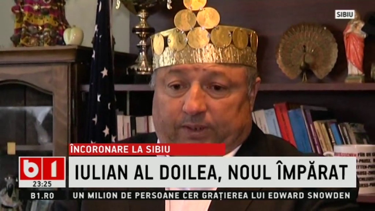 INCORONARE LA SIBIU- IMPARATUL A MURIT. TRAIASCA IMPARATUL!