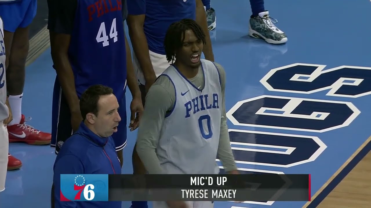 Tyrese Maxey WIRED At 76ers Training Camp!