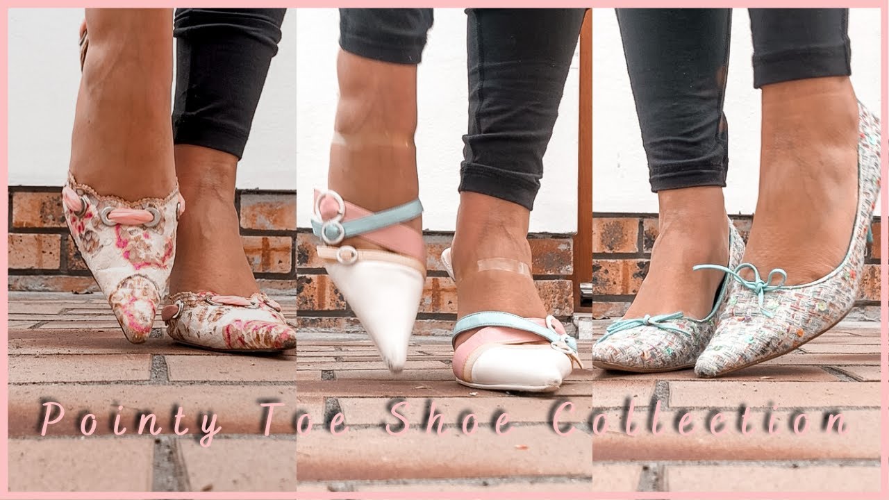 Pointy Toe Heel Collection #shoes | Early 90's Fashion Vibes