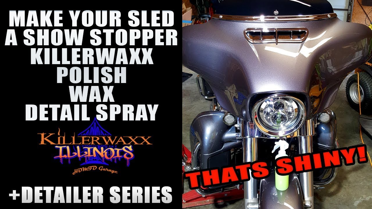 MAKE YOUR RIDE A SHOW WINNER WITH KILLERWAXX POLISH, WAX,  H2NO  AND PINEAPPLE EXPRESS