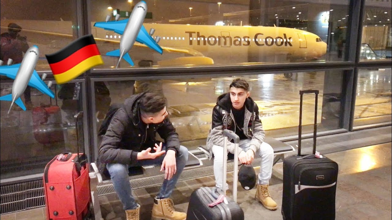 رحلتنا الى ألمانيا✈️🇩🇪 (HAMBORG) ضعنا بل مطار || Mr sterko