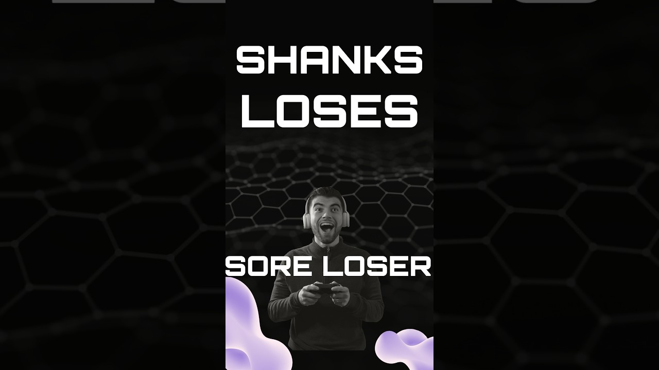 SHANKS THE WANK WANK LOSES!