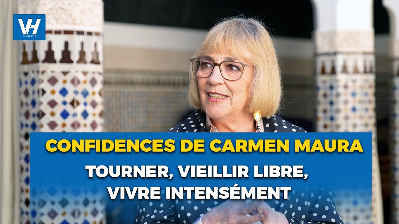 Tourner, vieillir libre, vivre intens&eacute;ment : confidences de Carmen Maura