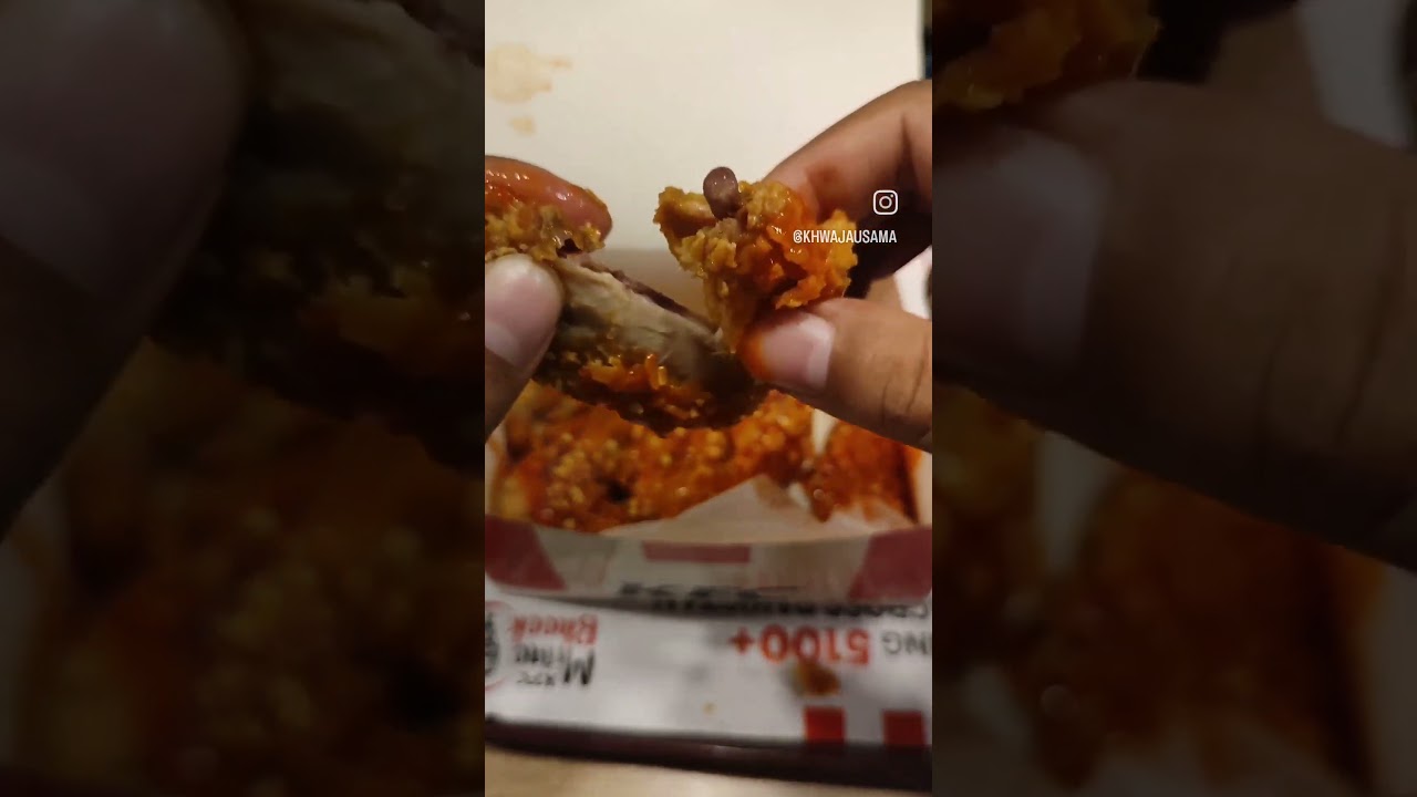 KFC Buffalo Chicken Wings #shorts