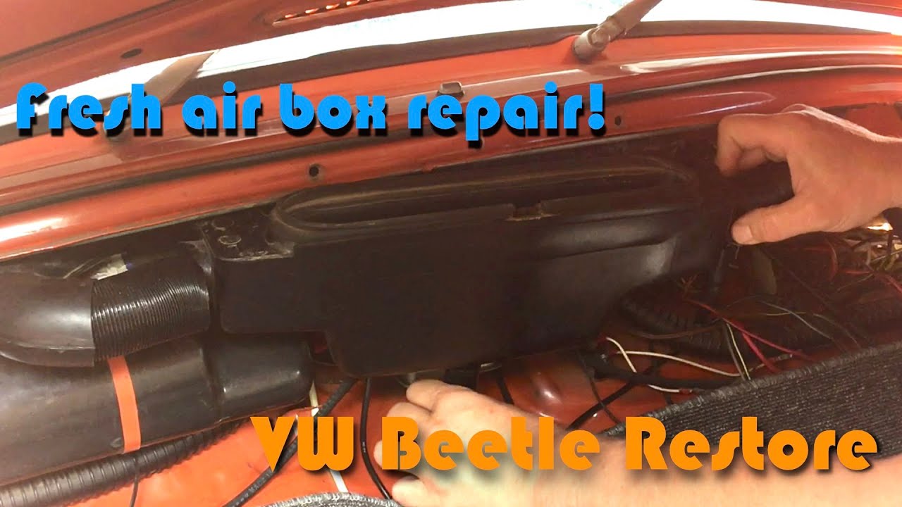 VW Beetle Fresh air box and vents