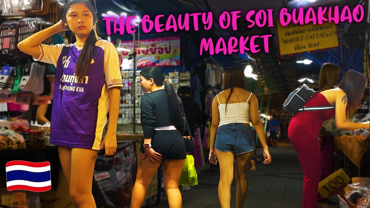 Beauties of Thailand: Soi Buakhao Market in Pattaya