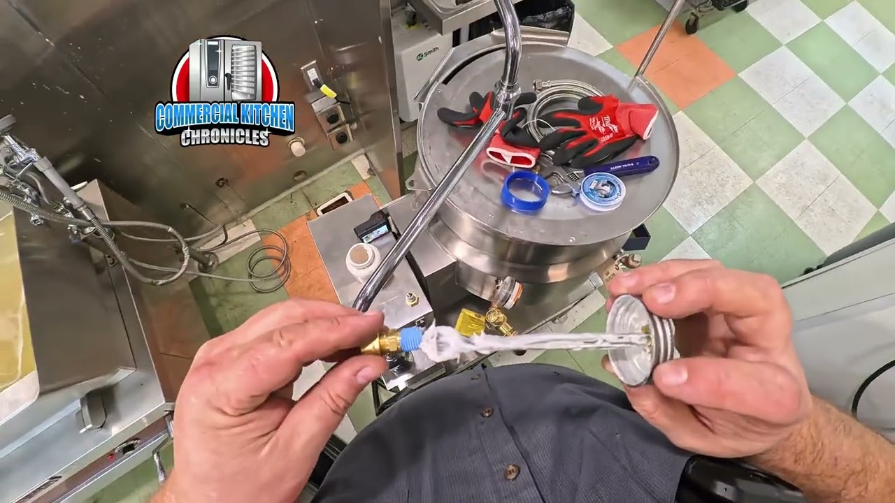 Installing a brand new commercial tilt kettle sounds simple enough…