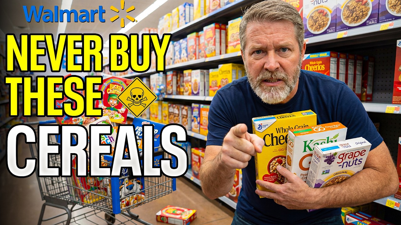 10 Breakfast Cereals at WALMART To AVOID at ALL Costs! (And 3 Safer Picks)
