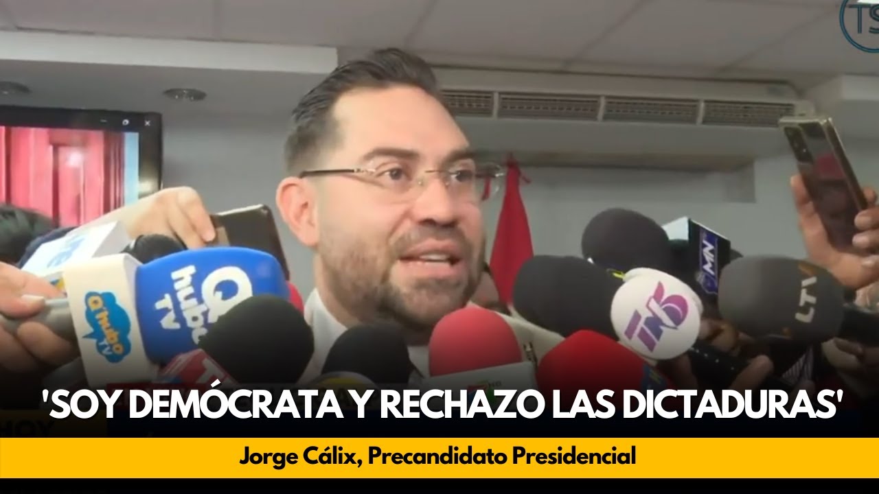 Cálix:'Soy demócrata y rechazo las dictaduras'