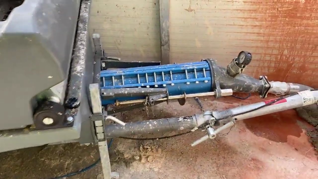 🚀 GUNITADORA PUTZMEISTER SP 20 GHF: RENDIMIENTO Y POTENCIA A 40 METROS + AUTONIVELANTE