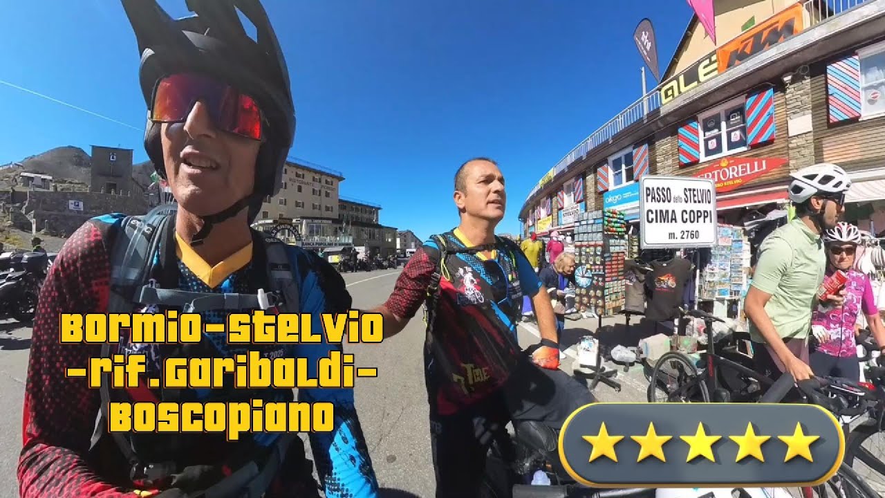 2025 09 23 MTB...E.MTB   Bormio  Stelvio rif Garibaldi Boscopiano
