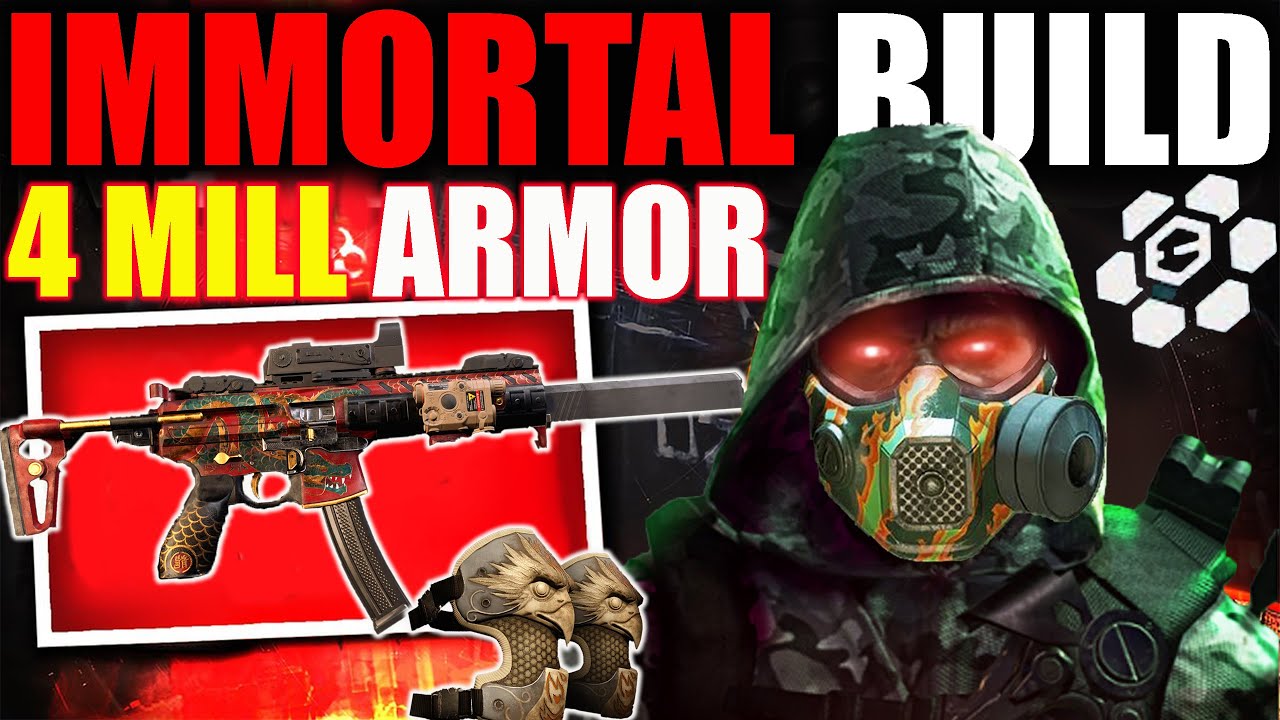 NEW IMMORTAL 4 MILL ARMOR SYSTEM CORRUPTION SOLO BUILD | The Division 2 Apartment SMG + Intimidate