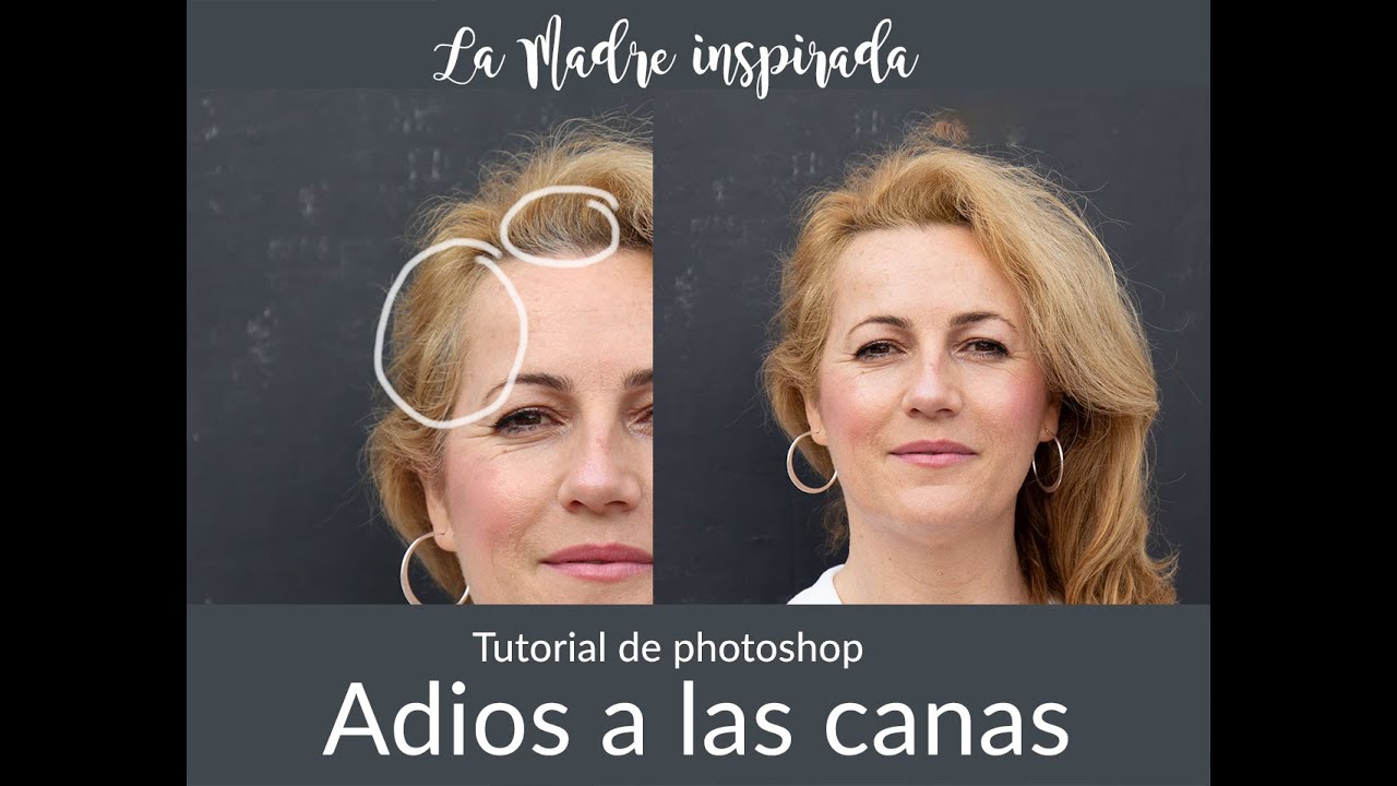 ARREGLAR CABELLO CON CANAS CON PHOTOSHOP