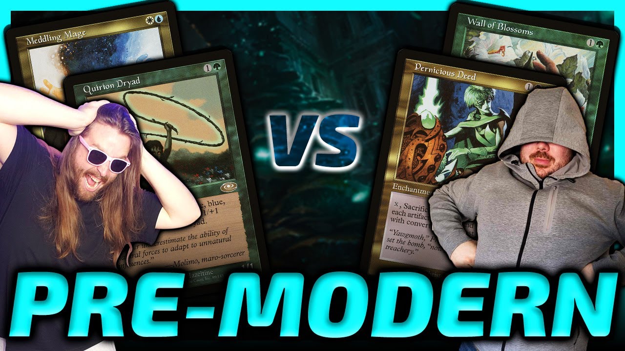 Super Grow Vs The Rock! [Paper Premodern MtG Gameplay] 2025