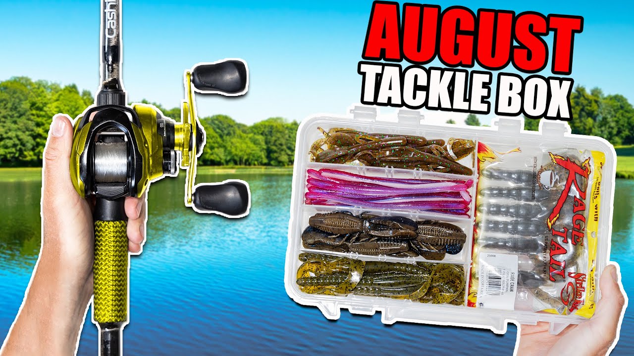 I Built the ULTIMATE August Fishing Tackle Box!