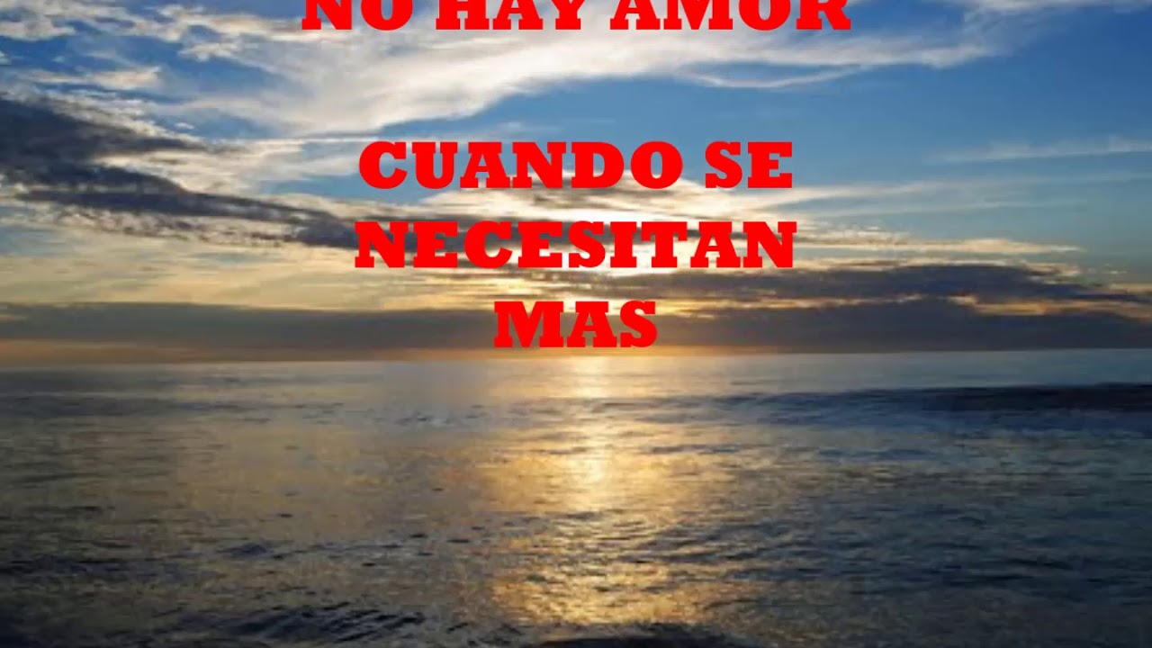 DOMINGO QUI&Ntilde;ONES SE NECESITAN MAS CON LETRA