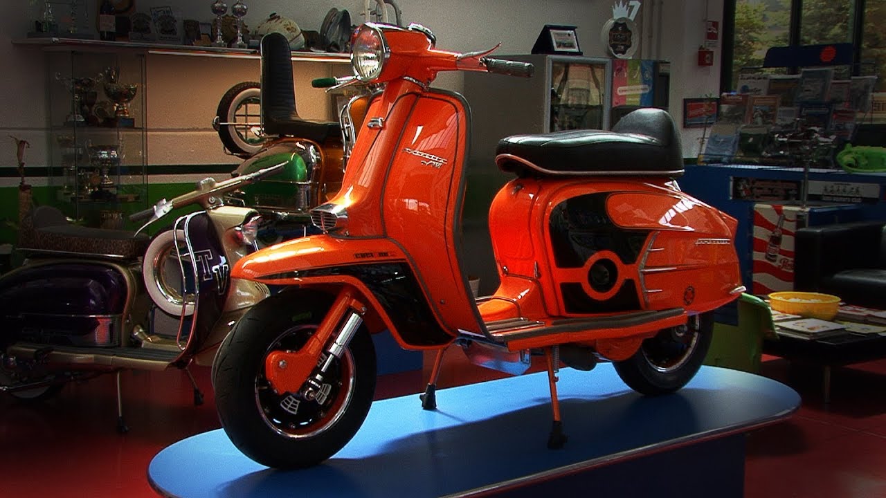 Footloose in Italy IV ~ Rimini Lambretta Centre ~ Mod heaven!