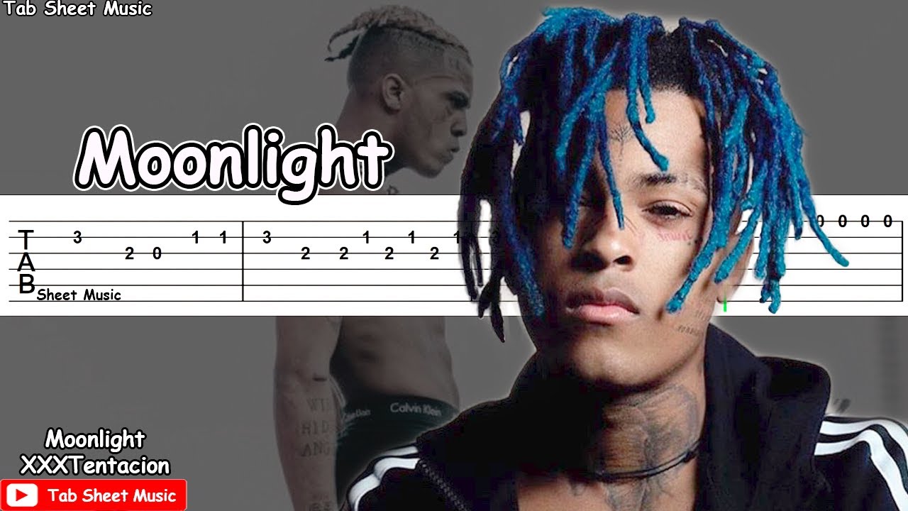 XXXTentacion - Moonlight Guitar Tutorial