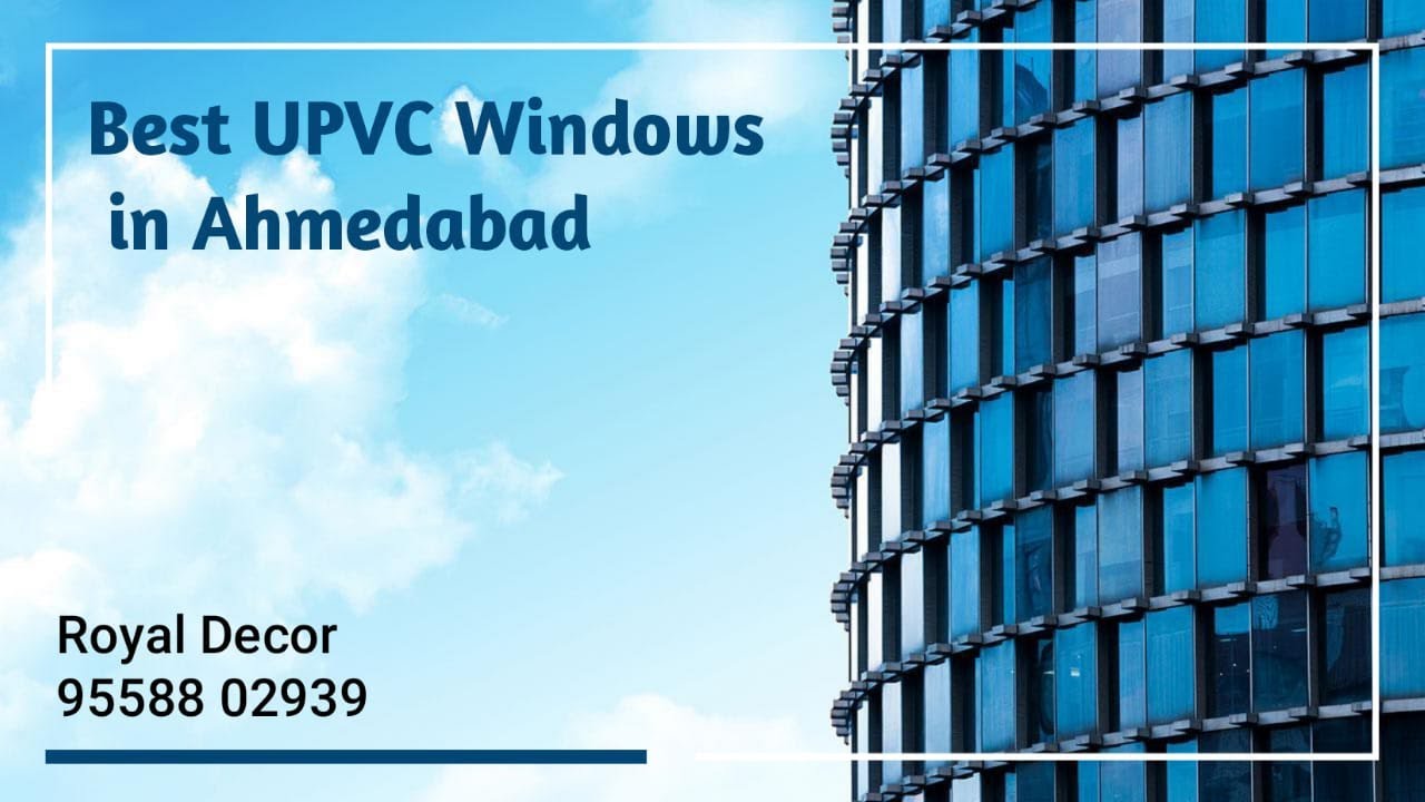 Best UPVC Windows with Georgian Bar Aesthetic Look 👌 in AHMEDABAD. ROYAL DECOR 95588 02939.