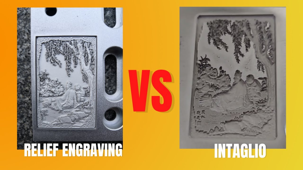 How to intaglio & Relief engraving with EZCAD 3.0