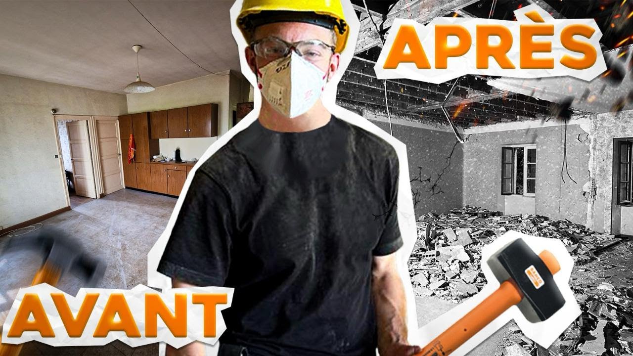 J’ai CASSÉ toute ma maison… Grosse erreur ? | DEMOLITION LeRefuge#13