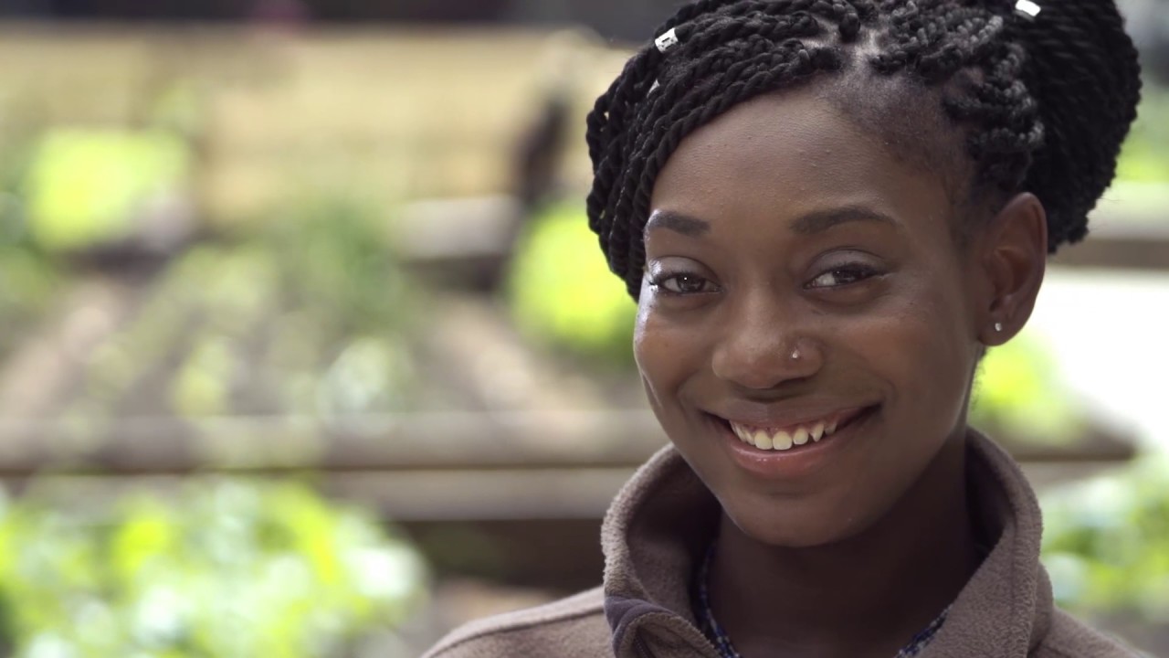 Urban Farming in East Harlem - Shontanyce Bailey provides healthy food to her community.