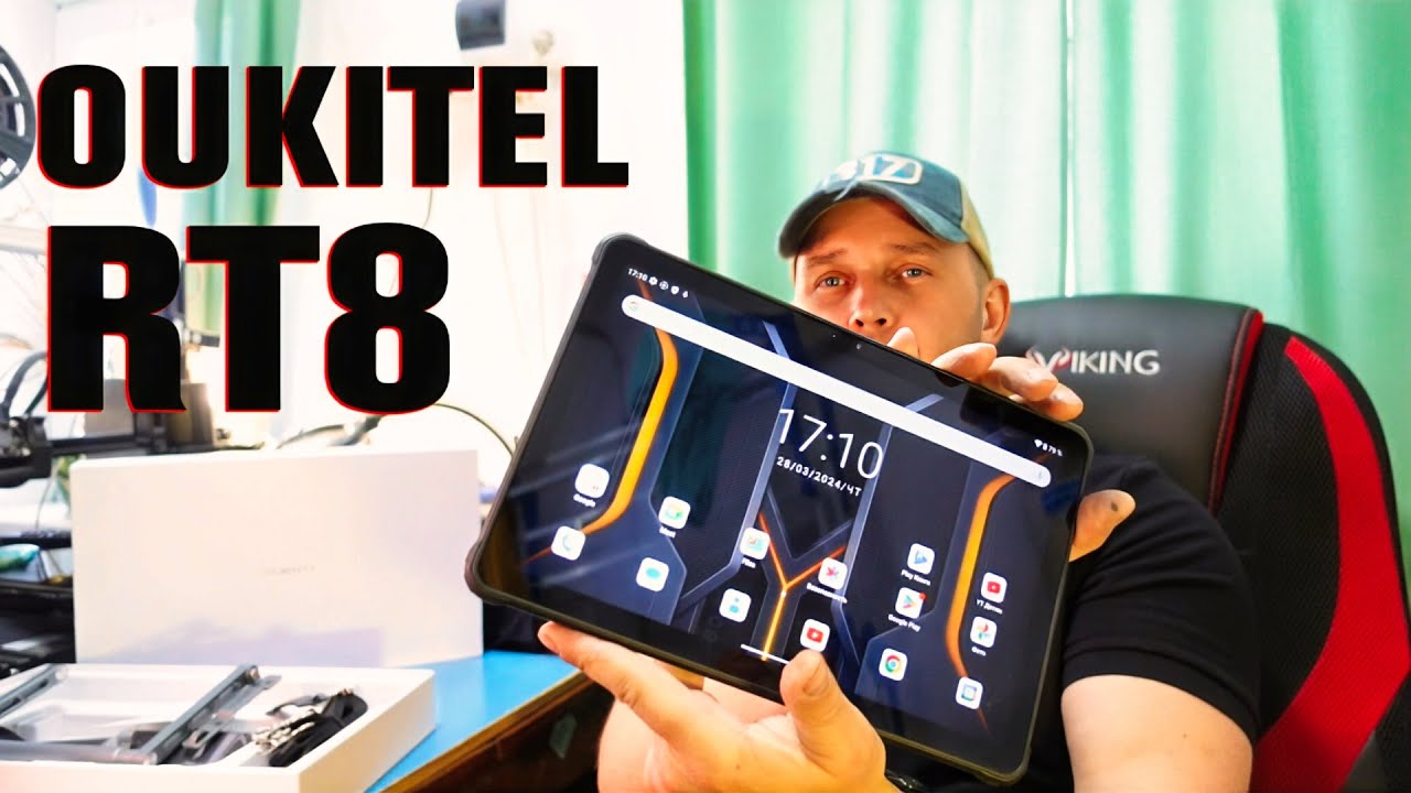 ЛУЧШИЙ ЗАЩИЩЕННЫЙ ПЛАНШЕТ OUKITEL RT8  С ТОПОВОЙ НАЧИНКОЙ🔥