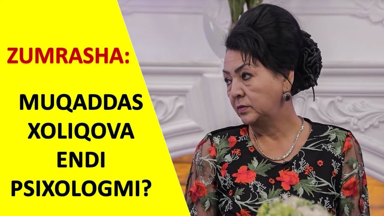 ZUMRASHA (2021). RUHSHUNOS. Muqaddas Xoliqova kasbini o'zgartirdi. Nega yig'ladi?