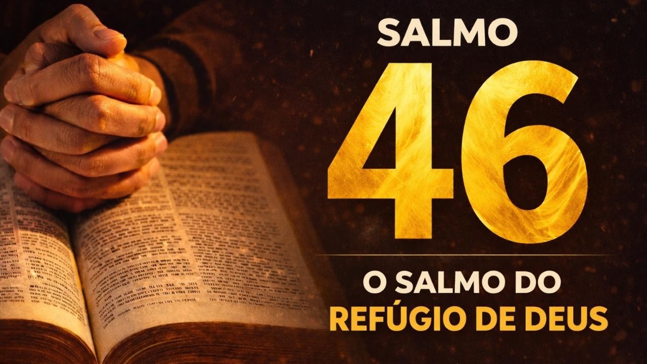 ORAÇÃO DO SALMO 46, ELE QUER VOCÊ NO REFÚGIO.